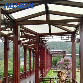 중국 전천후 튼튼한 조립식으로 만들어진 전망대 편평한 팩 지붕 정상 전망대 공장