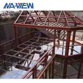 중국 지붕 날씨 저항을 가진 조립식으로 만들어진 현대 코너 전망대 공장