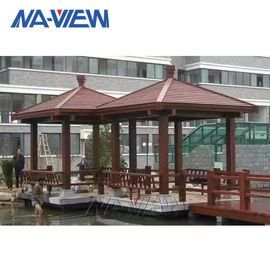 중국 PVDF 코팅 금속 지붕 안뜰 전망대 측을 가진 주거 정원 전망대 공장