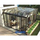 아름다운 구부려진 지붕 일광실 독립 구조로 서있는 온실 일광실 협력 업체