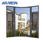 광동 NAVIEW 알루미늄 수직 여닫이 창 이중 유리를 끼우는 알루미늄 Windows 및 문 협력 업체
