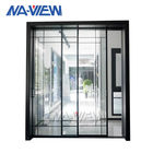광동 NAVIEW 알루미늄 수직 여닫이 창 이중 유리를 끼우는 알루미늄 Windows 및 문 협력 업체