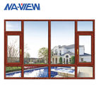 광동 NAVIEW 공장 새로운 디자인 합금 단면도 알루미늄 여닫이 창 창 협력 업체