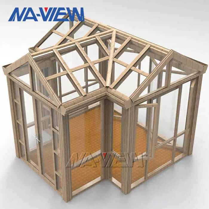 조립식으로 만들어진 박공 지붕 일광실 환경 친절한 디자인 협력 업체